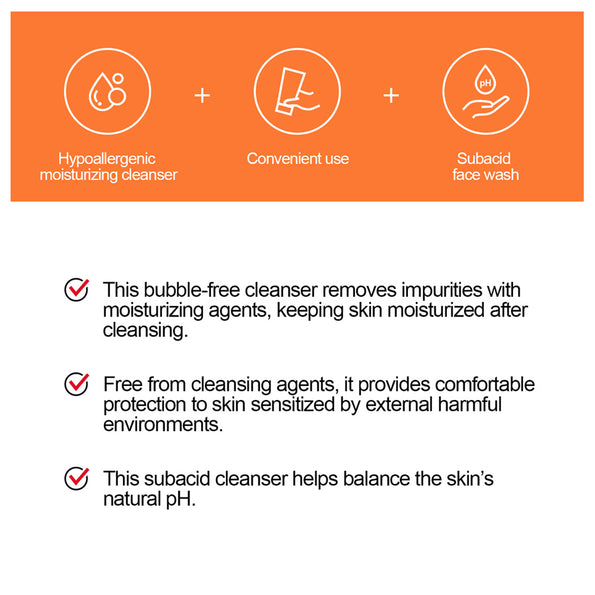 Non-foaming cleanser