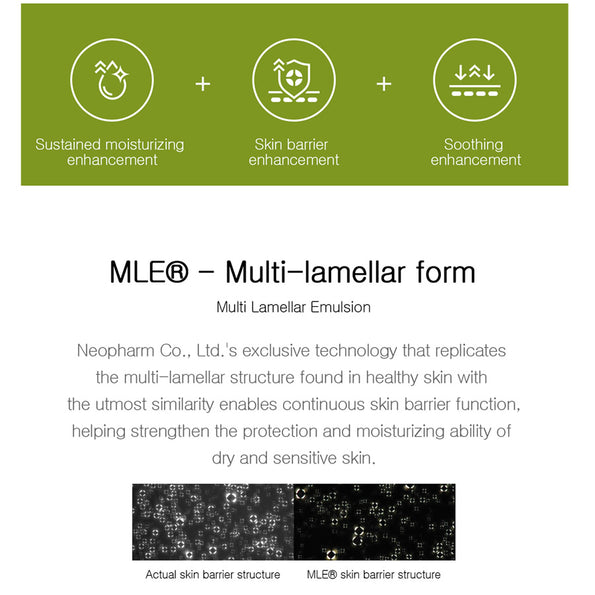 Contains MLE to help restore the skin's protective moisture barrier