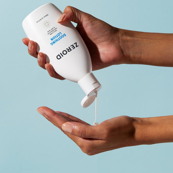 Soothing lotion for eczema prone skin