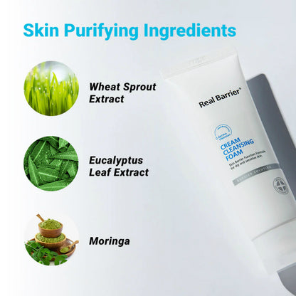 Hydrating face cleanser with skin purifying ingredients