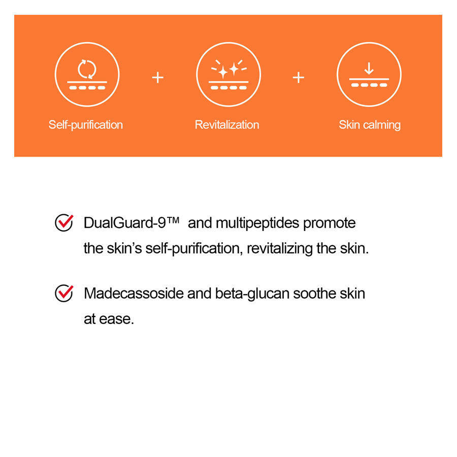 Ampoule with madecassoside for enhanced skin hydration