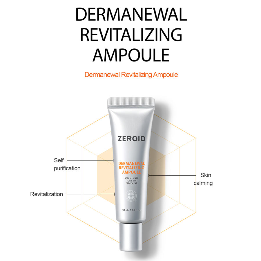 Ampoule to refresh and rejuvenate the skin