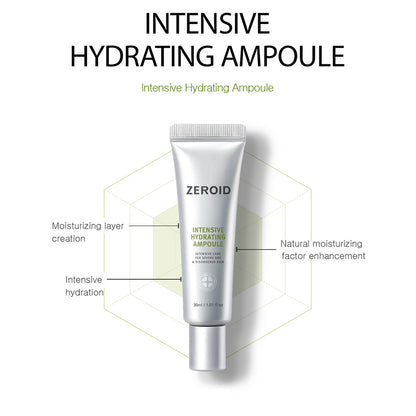 Lightweight fast-absorbing ampoule for dry or dehydrated skin