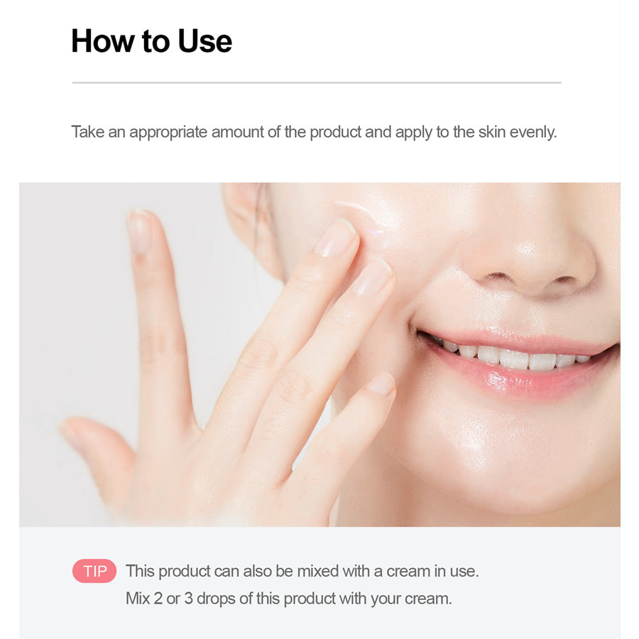 How to use our effective skin calming ampoule ingredients to control sebum production and reduce redness