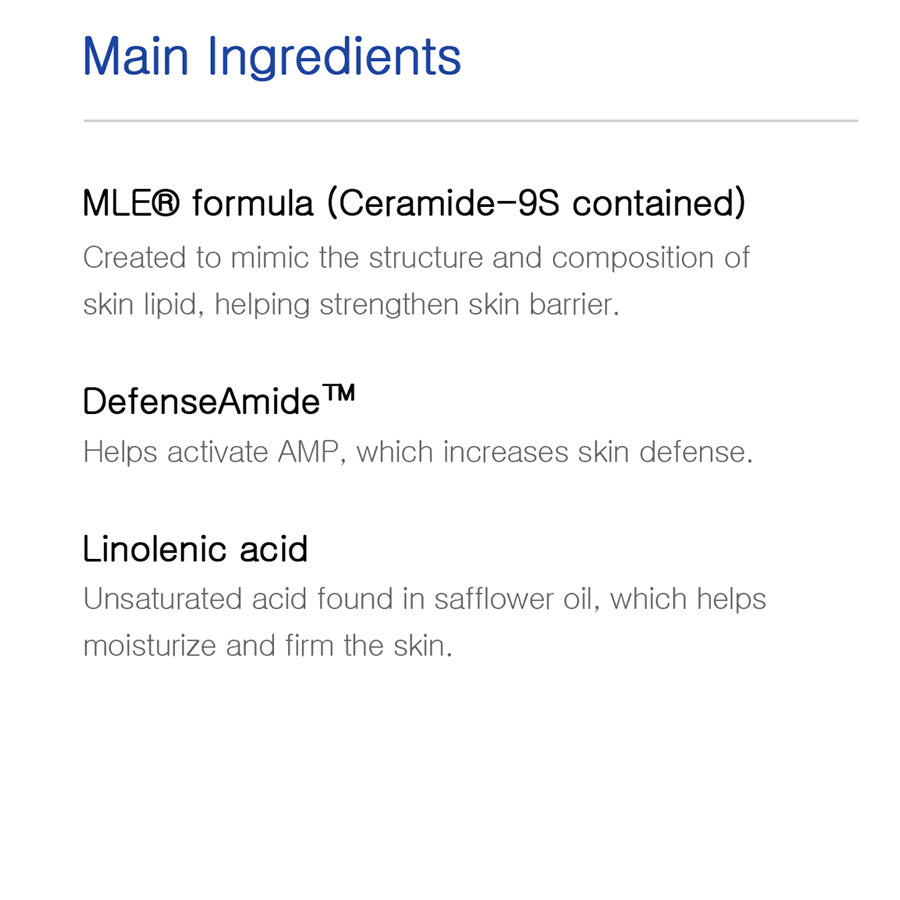 The best soothing lotion ingredients for atopic dermatitis including MLE and ceramides.