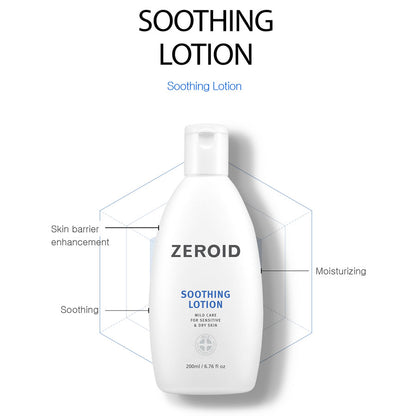 Moisturising soothing lotion for weakened skin barrier