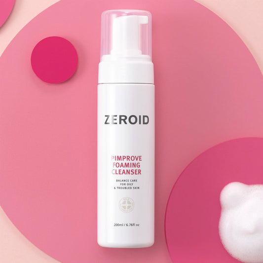 Foaming cleanser for oily, sensitive skin