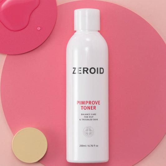 Glycolic acid face toner for oily skin