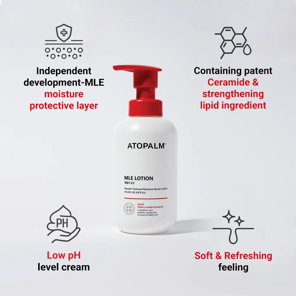 ATOPALM MLE Lotion | Fragrance free skin barrier lotion for eczema ...